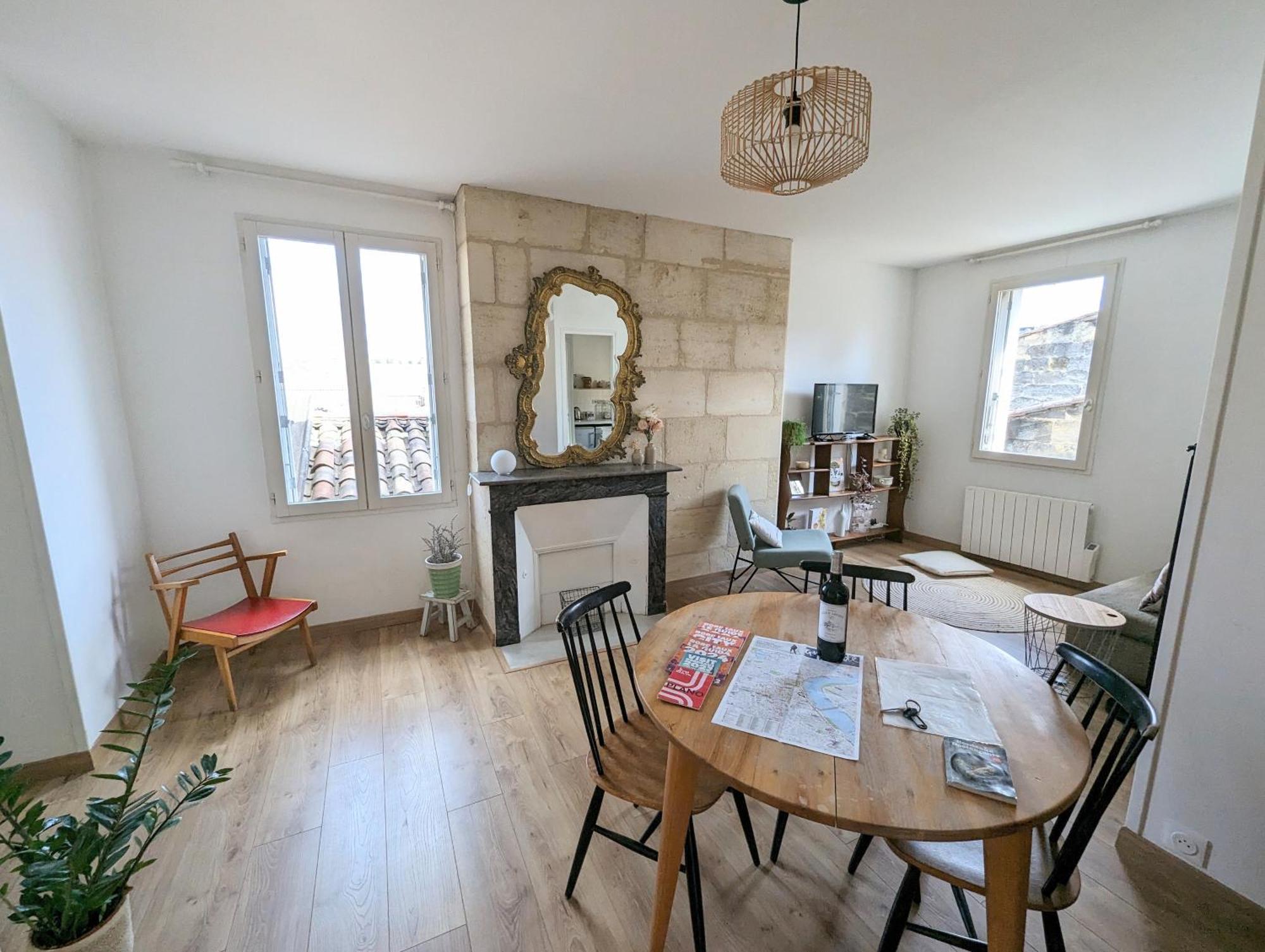 Lumineux Appartement Sous Les Toits A Pey Berland Bordeaux Luaran gambar